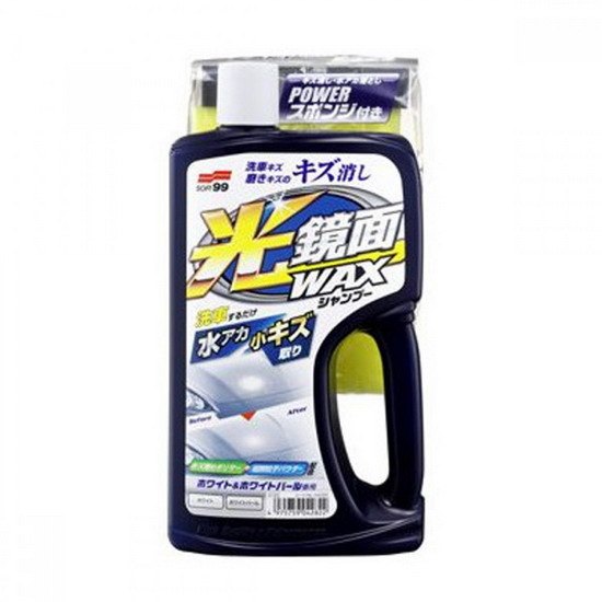 Nước rửa xe đa năng mới Soft99 - New Scratch Clear Shampoo Mirror Finish